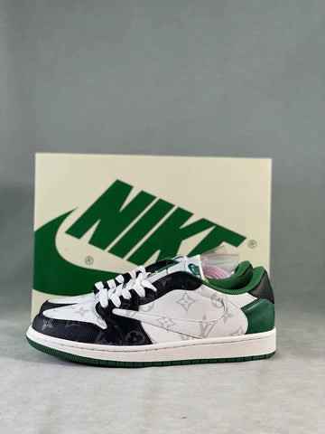 Custom Fragment x LV TS x Air Jordan 1 Low DM7866-318