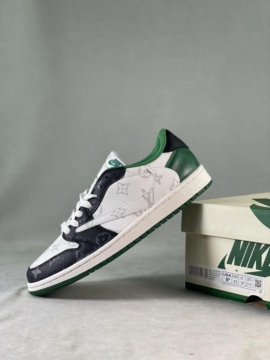 Custom Fragment x LV TS x Air Jordan 1 Low DM7866-318