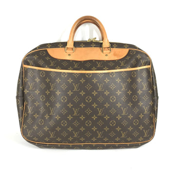 LOUIS VUITTON Boston Duffel bag M41399 Monogram canvas Brown Monogram Alize 24 Van Quatre mens Used