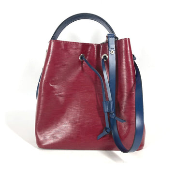 LOUIS VUITTON Shoulder Bag M55303 Epi Leather wine-red Epi Neonoe Women Used
