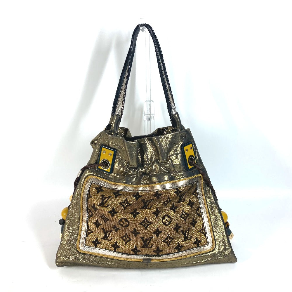 LOUIS VUITTON Shoulder Bag M97012 Leather, Canvas gold cruise line monogram sunbird Women Used