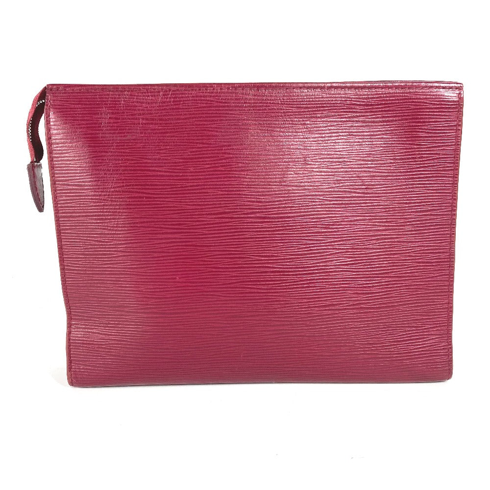 LOUIS VUITTON Clutch bag M41085 Epi Leather Red Epi Posh Toilette 26 Women Used
