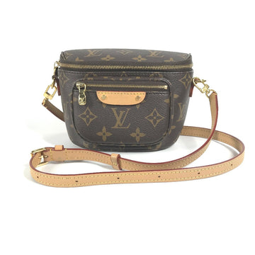 LOUIS VUITTON Sling bag M83532 Monogram canvas Brown Monogram mini bum bag Women Used