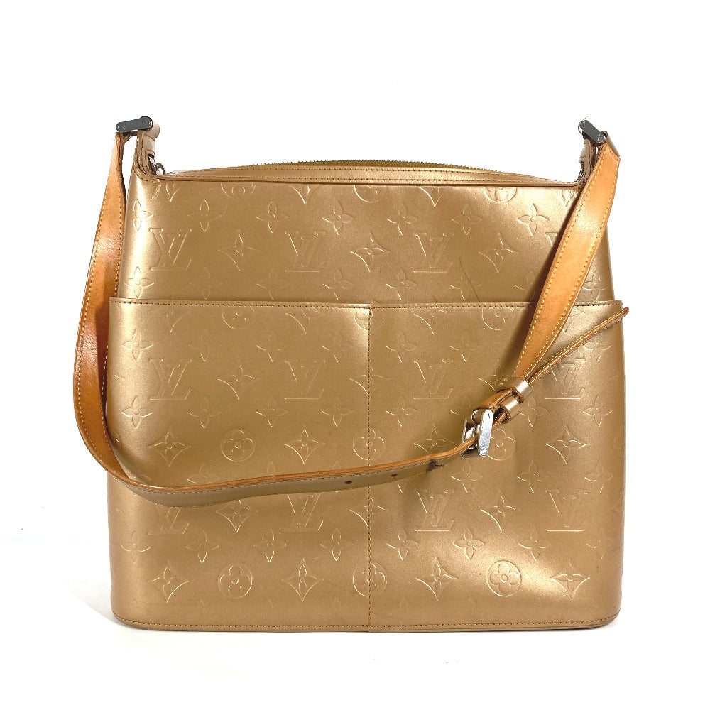 LOUIS VUITTON Shoulder Bag M55167 Monogram mat leather beige Monogram mat Sutter Women Used