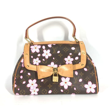 LOUIS VUITTON Handbag  M92012 Monogram canvas Brown Monogram Cherry Blossom Takashi Murakami Sakura Handbag Women Used
