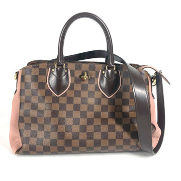 LOUIS VUITTON Tote Bag N41488  Damier canvas Brown Damier Normandy Women Used