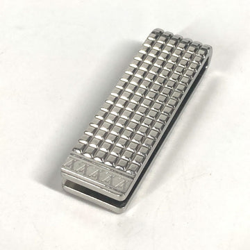 LOUIS VUITTON Money clip M65061 metal Silver Pansavier digits