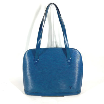 LOUIS VUITTON Shoulder Bag M52285 Epi Leather blue Epi Ryu Sac Women Used
