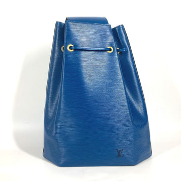 LOUIS VUITTON Shoulder Bag Epi Leather blue Epi Sac A Dos