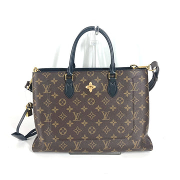 LOUIS VUITTON Handbag M43550 Monogram canvas Brown Monogram Flower tote