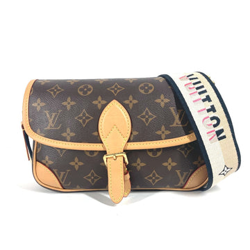 LOUIS VUITTON Shoulder Bag M45985 Monogram canvas Brown Monogram Diane NM PM