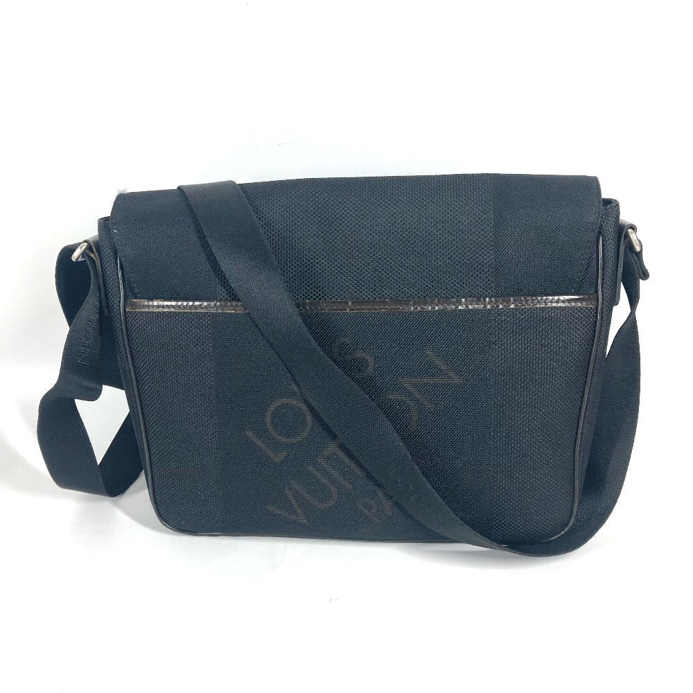 LOUIS VUITTON Shoulder Bag  M93618 Damier Jean Canvas black Damier Jean Petite message mens Used