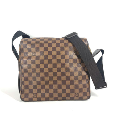 LOUIS VUITTON Shoulder Bag N45255 Damier canvas Brown Damier Naviglio