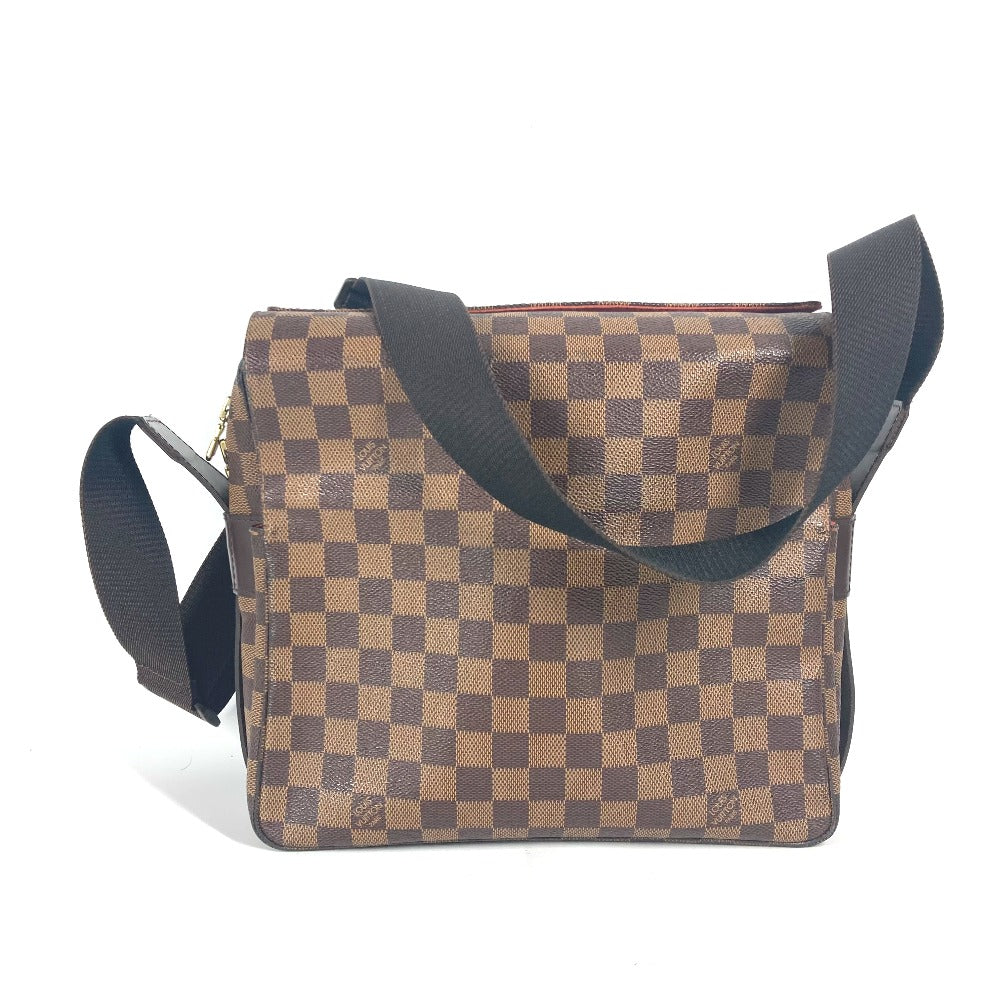 LOUIS VUITTON Shoulder Bag N45255 Damier canvas Brown Damier Naviglio