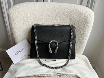 Gucci Dionysus Black Medium Shoulder Bag (RRP £2,400)