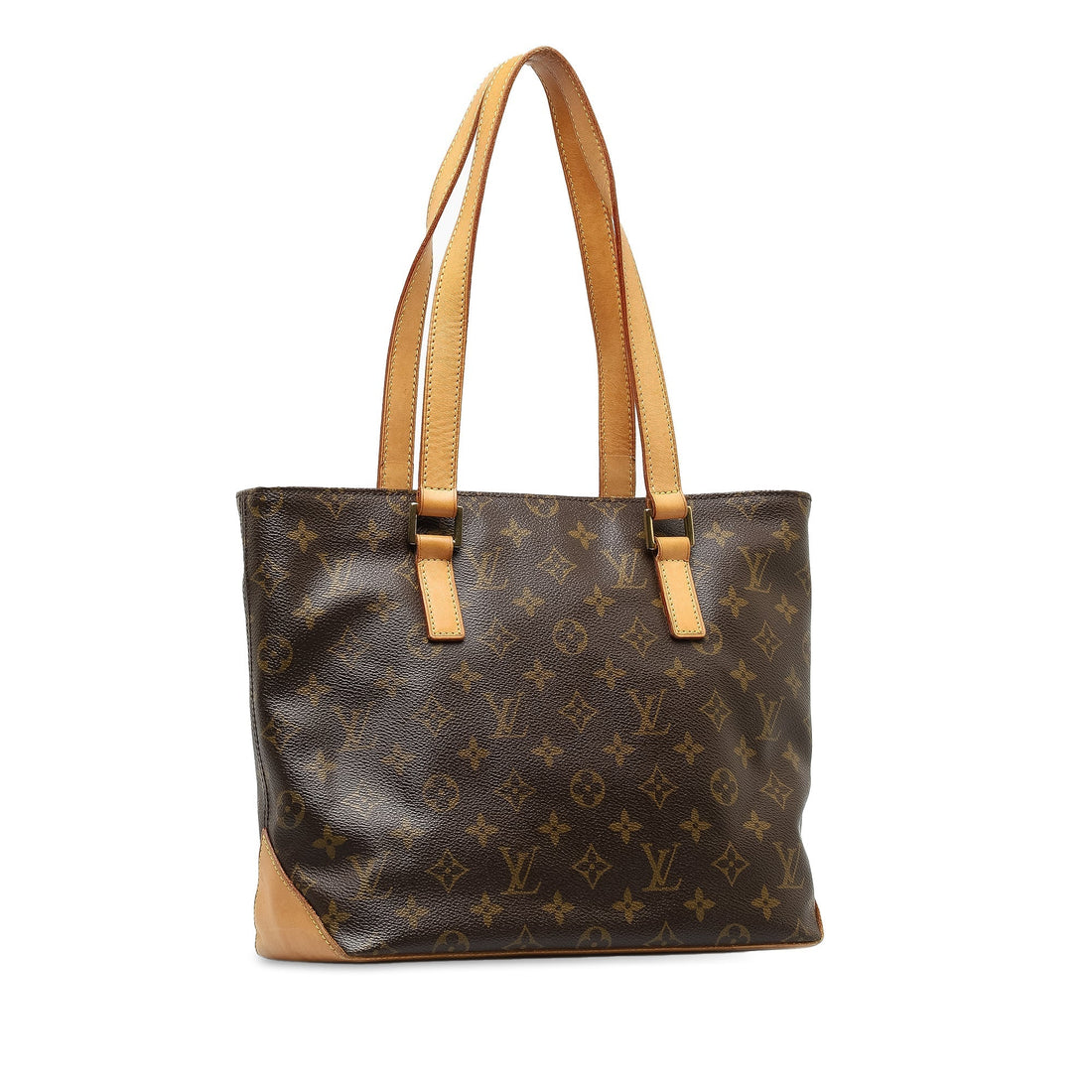 Brown Louis Vuitton Monogram Cabas Piano Tote Bag