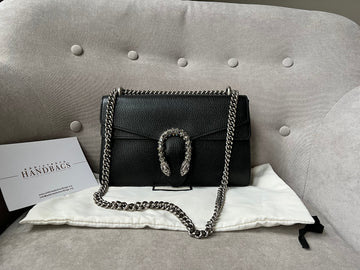 Gucci Dionysus GG Black Small Shoulder Bag (RRP £2,670)