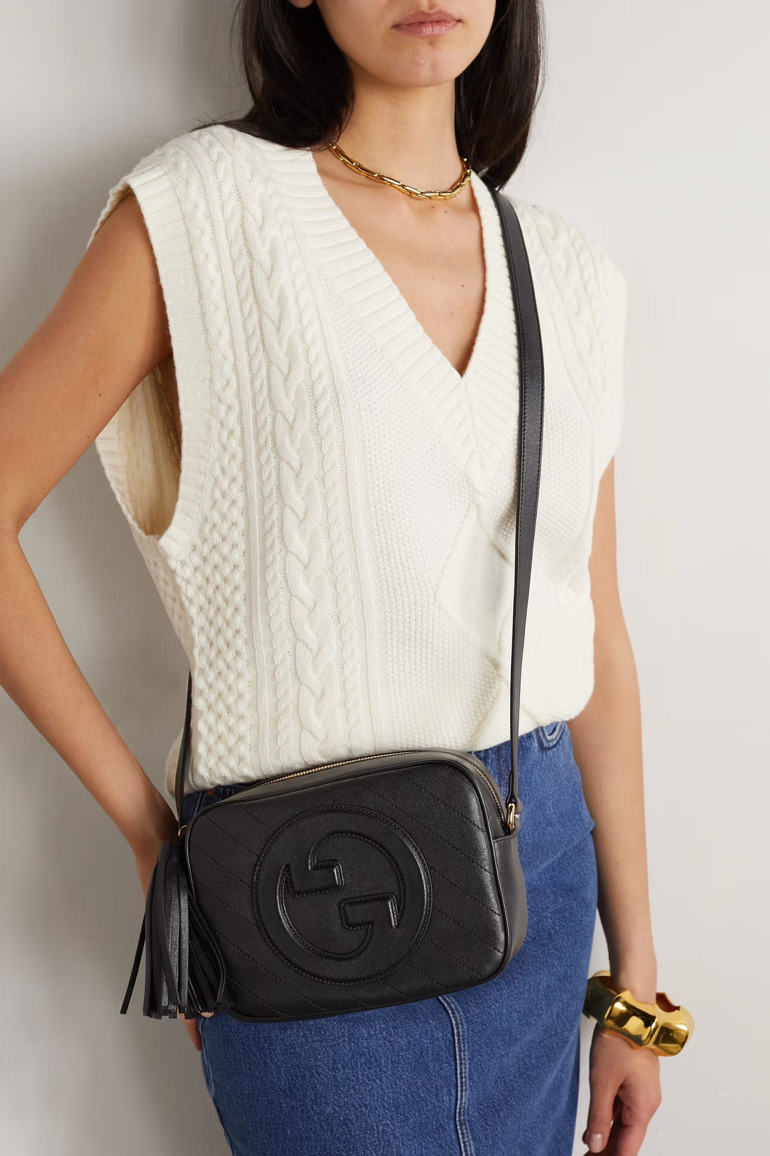 Gucci Black Small Blondie Shoulder Bag (RRP £1230)