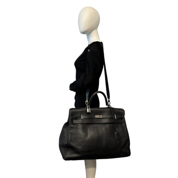 Hermès Kelly 50 Black Togo