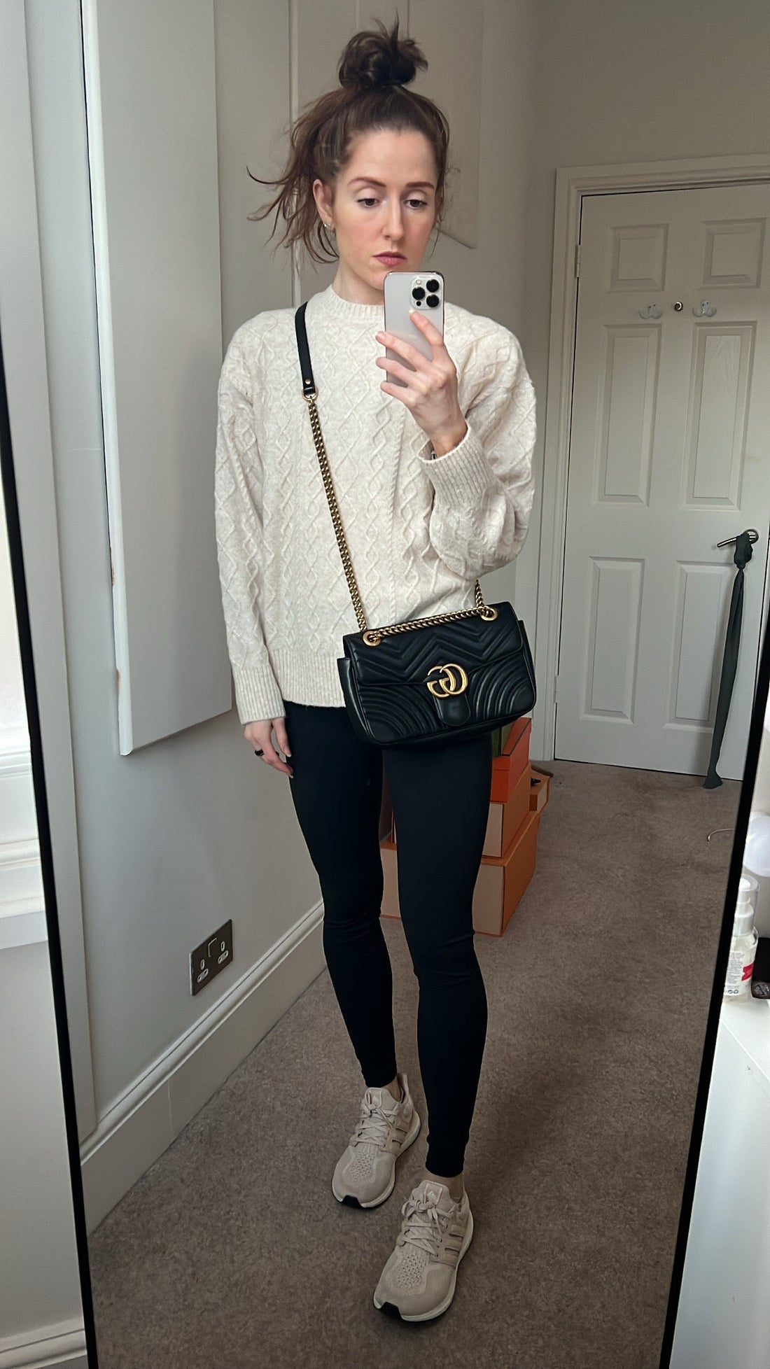 Gucci GG Black Marmont Small Shoulder Bag (RRP £1800)