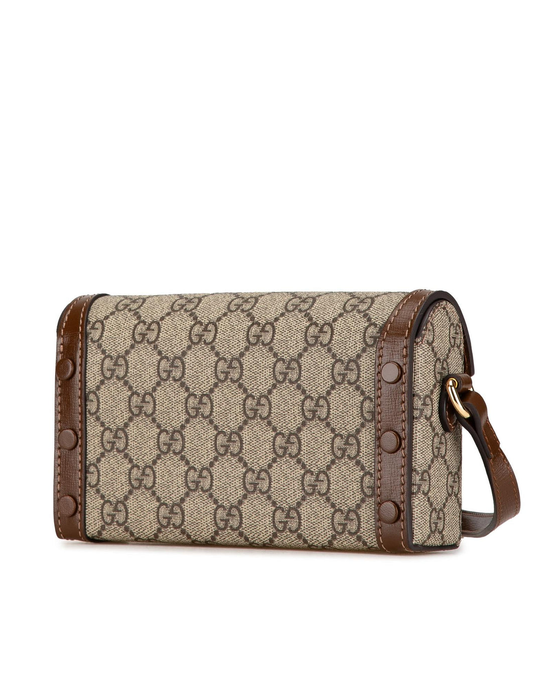 Mini Supreme Horsebit Crossbody Bag with Leather Trim