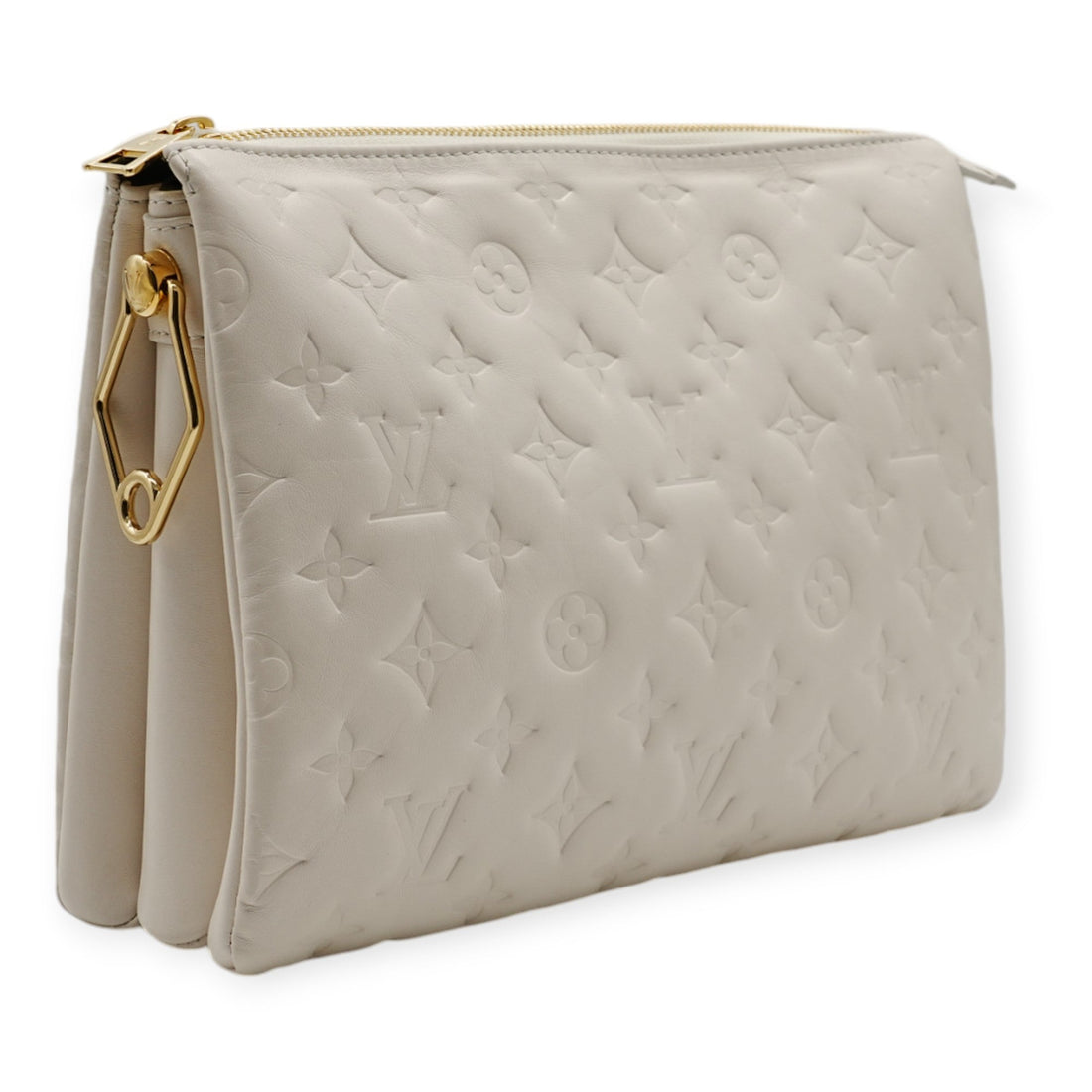Louis Vuitton Coussin White Crossbody Bag - '20s