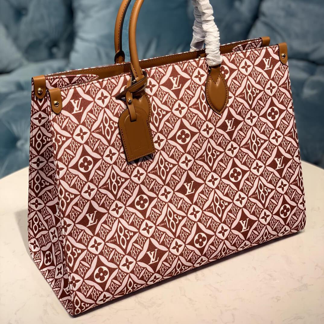 Makersluxe Red Denim ONTHEGO Tote Bag - LUV 597
