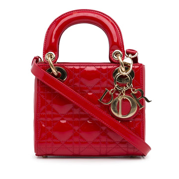 Dior Mini Patent Cannage Lady Dior (MLB-mq5mlX)