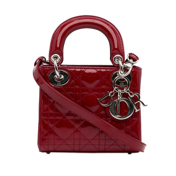 Dior Mini Patent Cannage Lady Dior (MLB-FguC4T)