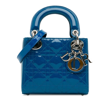 Dior Mini Patent Cannage Lady Dior (MLB-zYgJeg)