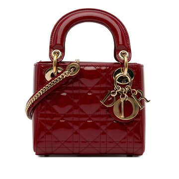 Dior Mini Patent Cannage Lady Dior (MLB-a45nYI)