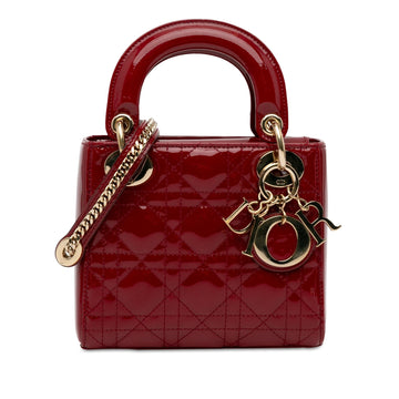 Dior Mini Patent Cannage Lady Dior (MLB-vBj1UP)