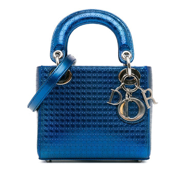 Dior Mini Patent Microcannage Lady Dior (MLB-TNloAX)