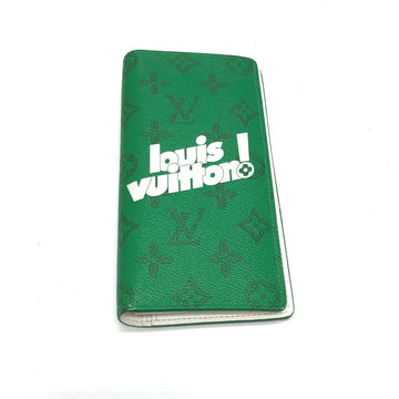 LOUIS VUITTON Long Wallet Purse M80801 Monogram canvas green Monogram Everyday LV Portefeuille Blaza mens Used