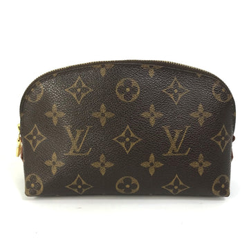 LOUIS VUITTON Pouch M47515 Monogram canvas Brown Monogram Pochette Cosmetic Women Used