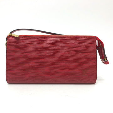 LOUIS VUITTON Shoulder Bag M40776 Epi Leather Red Epi Pochette Accessoires Women Used
