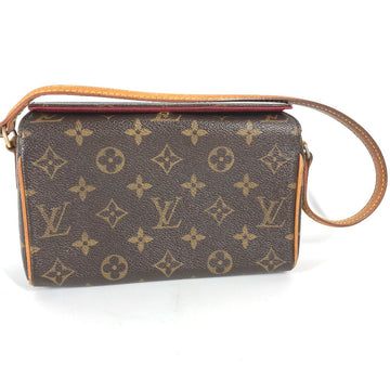 LOUIS VUITTON Shoulder Bag M51900 Monogram canvas Brown Monogram Recital Women Used