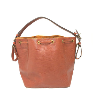 LOUIS VUITTON Shoulder Bag M44103 Epi Leather Brown Epi Petit Noe Women Used