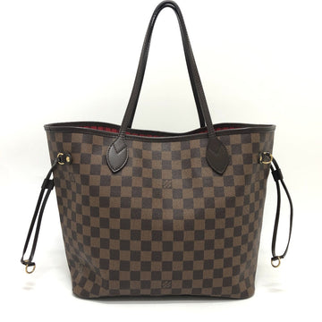 LOUIS VUITTON Tote Bag N41358 Damier canvas Brown Damier Neverfull MM unisex(Unisex) Used