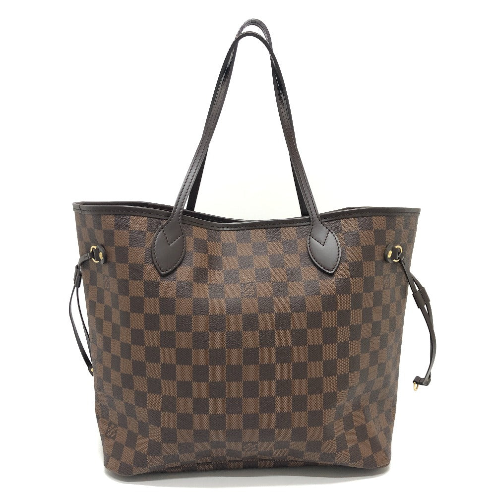 LOUIS VUITTON Tote Bag N41358 Damier canvas Brown Damier Neverfull MM unisex(Unisex) Used