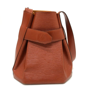 LOUIS VUITTON Shoulder Bag M80193 Epi Leather Brown Epi Sac DePaul GM Women Used
