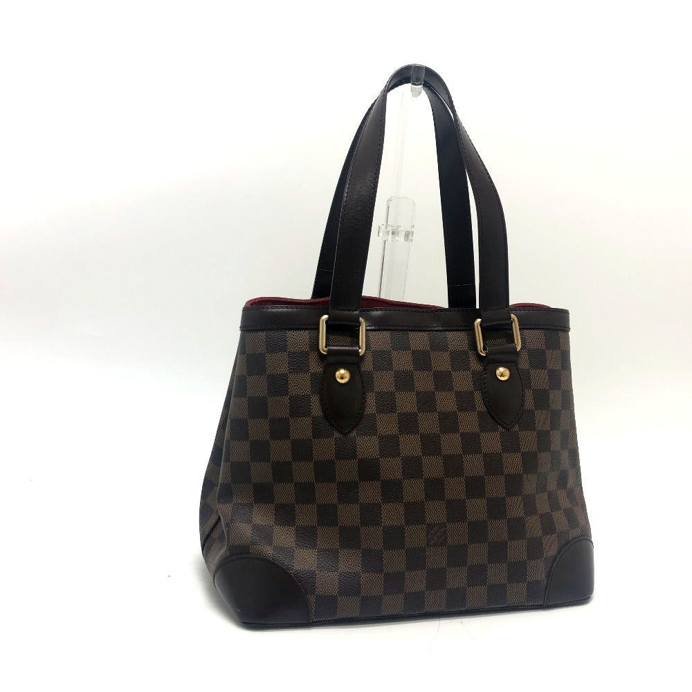 LOUIS VUITTON Tote Bag N51205 Damier canvas Brown Damier Hamstead PM Women Used