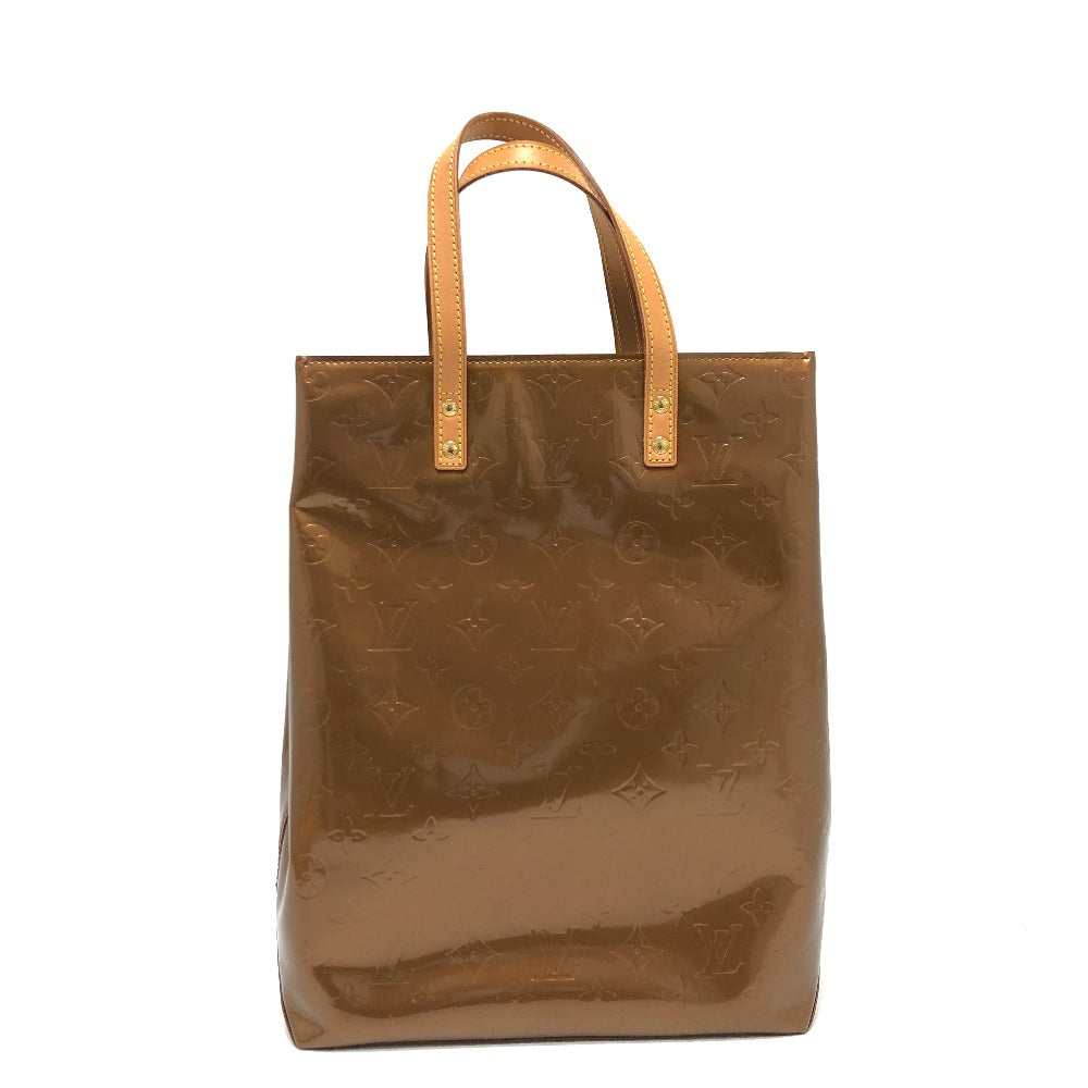 LOUIS VUITTON Tote Bag M91143  Monogram Vernis Brown Monogram Vernis Reed MM Women Used