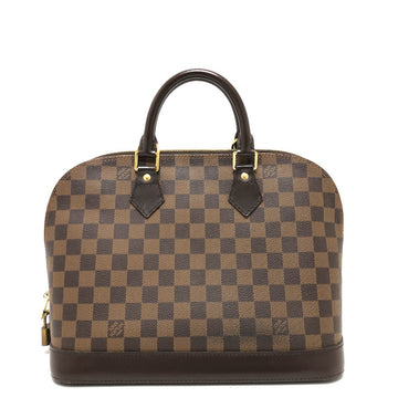 LOUIS VUITTON Handbag N51131  Damier canvas Brown Damier Alma Women Used