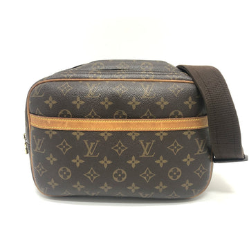 LOUIS VUITTON Shoulder Bag M45254 Monogram canvas Brown Monogram Reporter PM Women Used