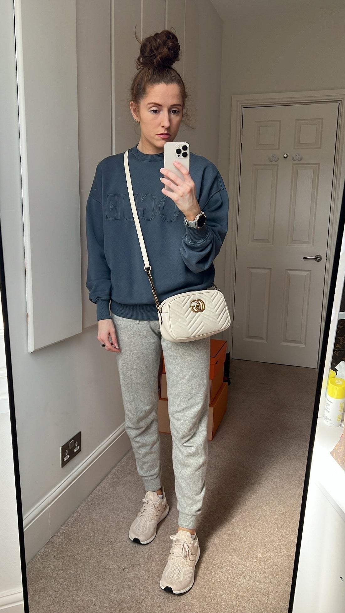 Gucci GG White Marmont Small Shoulder Bag (RRP £1440)