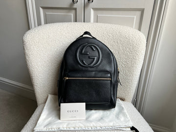 Gucci GG Black Soho Backpack