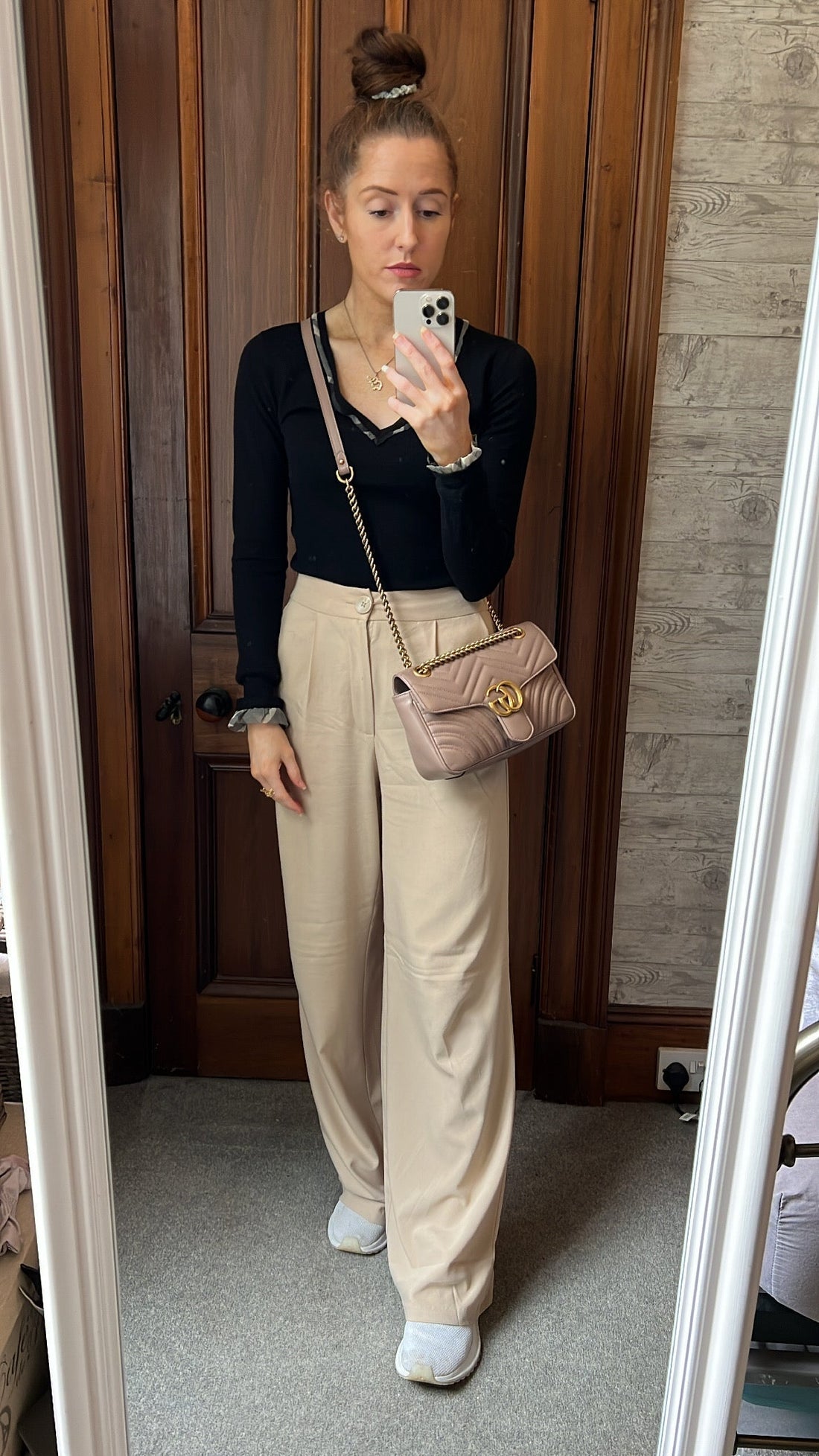 Gucci GG Dusty Pink Marmont Small Shoulder Bag (RRP £1,800)