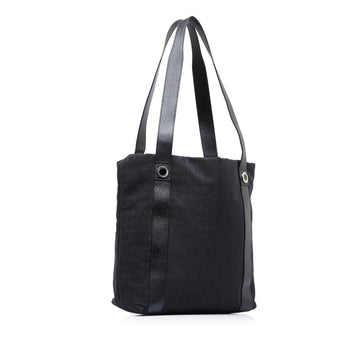 Black Bvlgari Logomania Tote