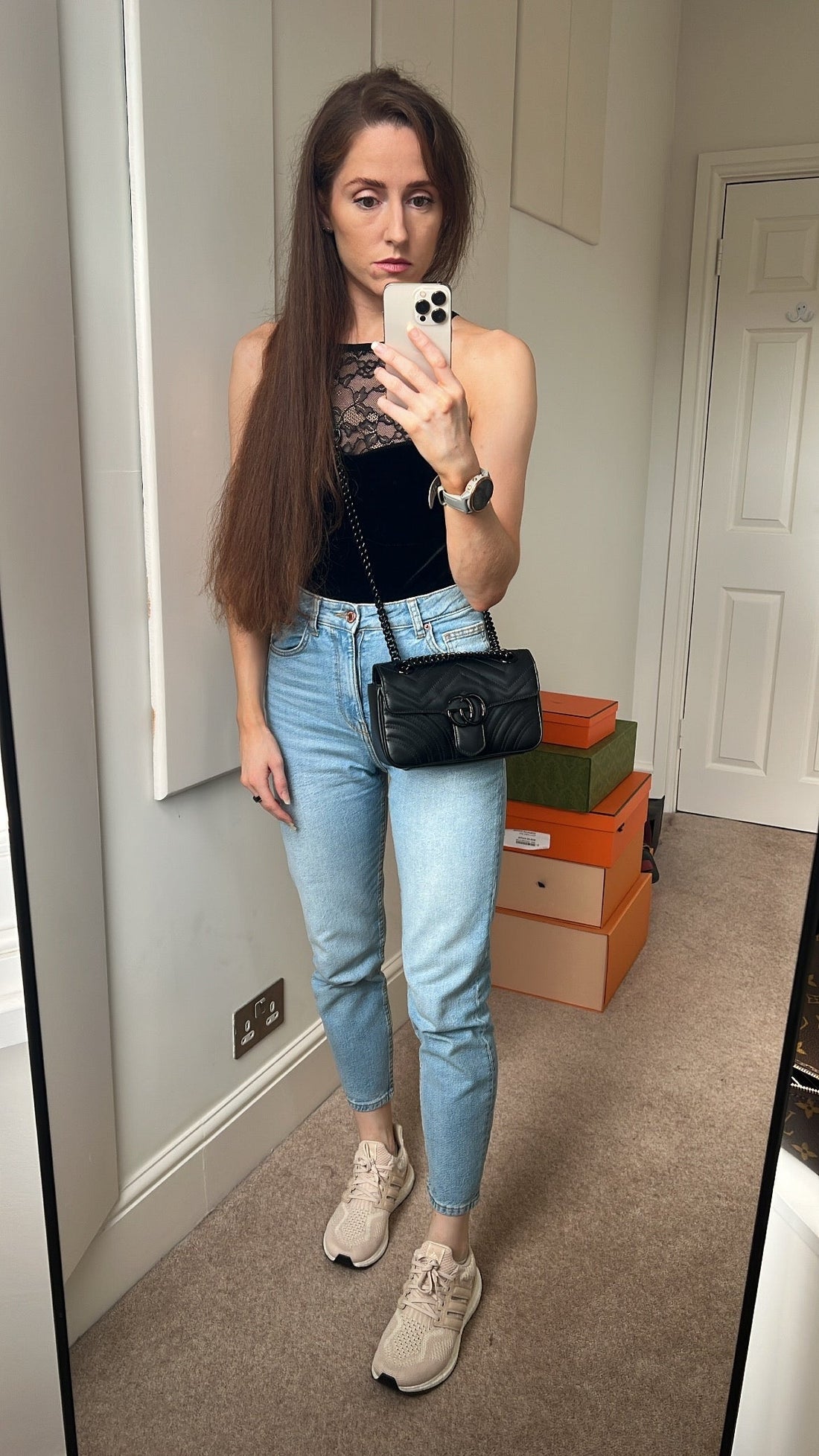 Gucci GG Black Marmont Mini Shoulder Bag (RRP £1,890)